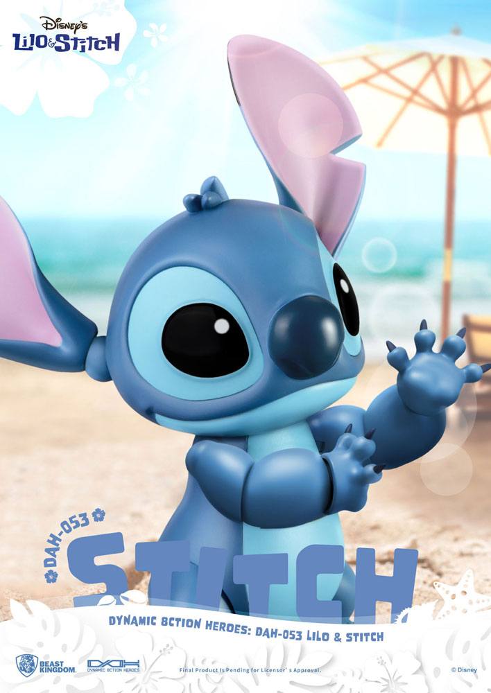 Lilo &amp; Stitch Dynamic 8ction Heroes Action Figure 1/9 Stitch 18 cm