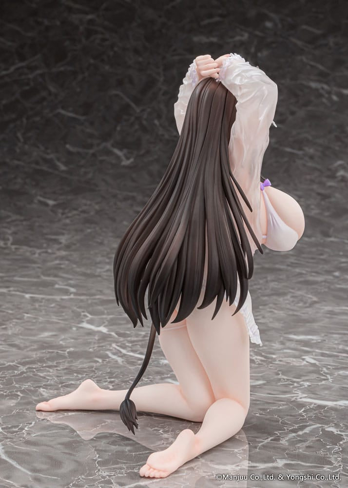 Azur Lane AmiAmi x AniGift PVC Statue 1/6 Kashino Hot Springs Relaxation Mouse Pad Design Ver. Regular Edition 22 cm