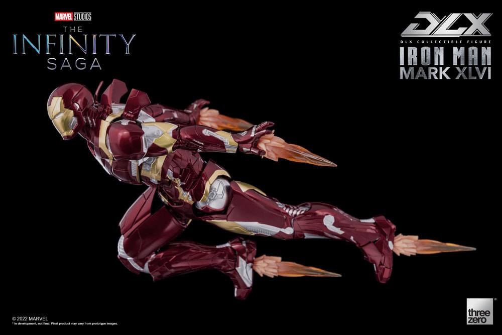 Infinity Saga DLX Action Figure 1/12 Iron Man Mark 46 17 cm