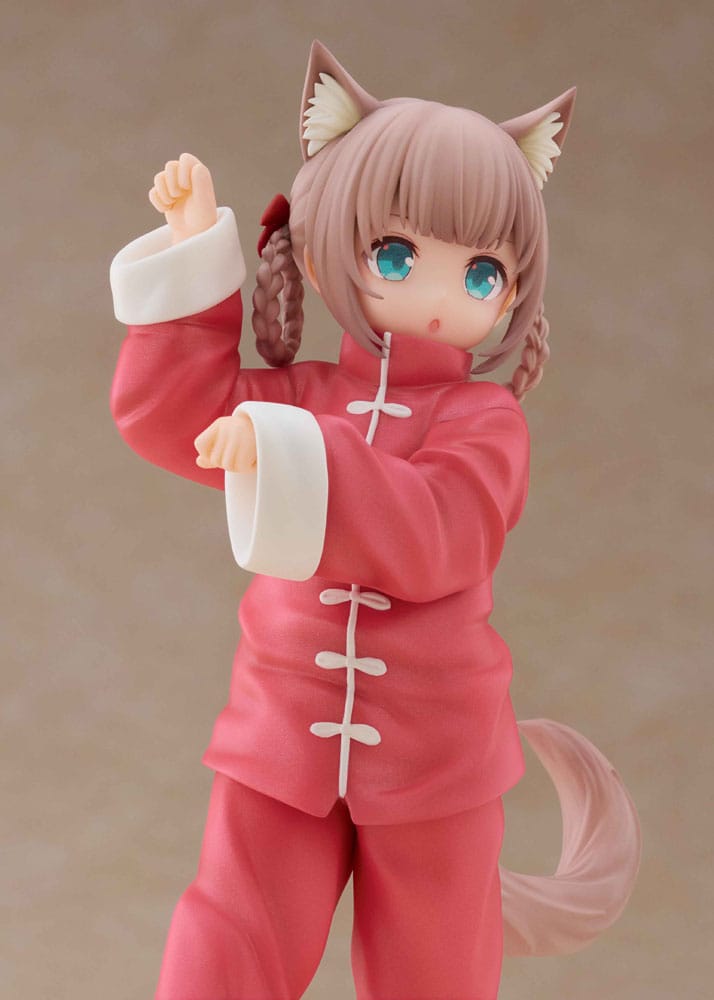 My Cat Is a Kawaii Girl Palette Dress-Up Collection Statue Kinako Nyang fu Ver. 15 cm