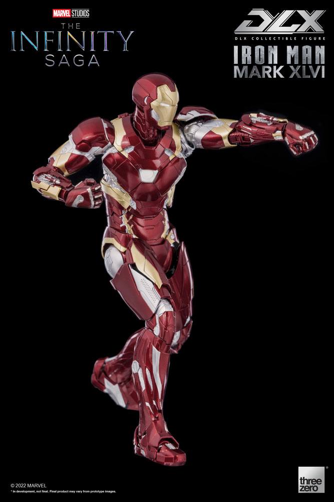 Infinity Saga DLX Action Figure 1/12 Iron Man Mark 46 17 cm