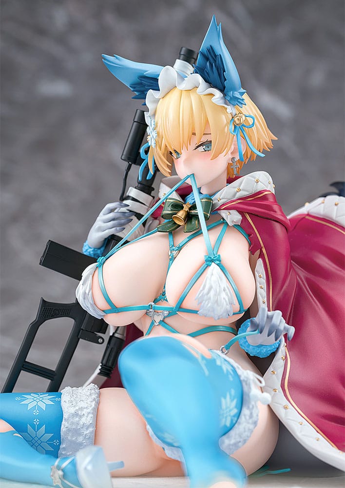 Girls&#39; Frontline PVC Statue 1/6 VSK-94 Christmas Eve Detective Heavy Damage Ver. 16 cm