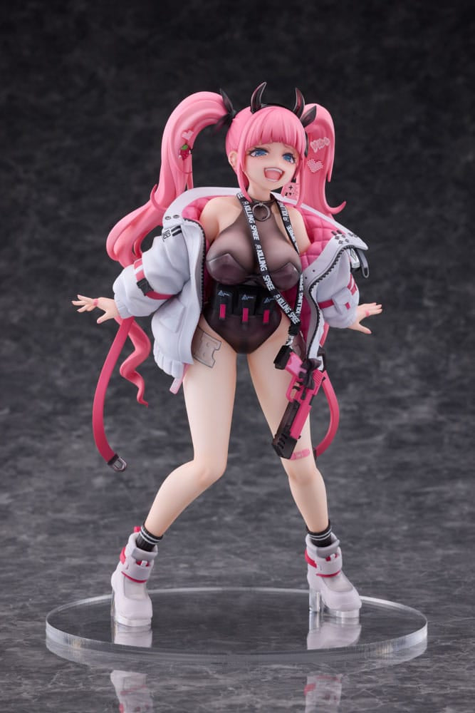 Original Character PVC Statue 1/6 Rampaging Twin-tail Arisa 26 cm