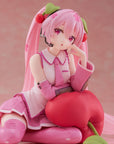 Hatsune Miku PVC Statue Desktop Cute Figure Sakura Miku Cherry Cushion Ver. 13 cm