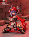 Original Character Plastic Model Kit Alloy Articulated Assemblable Model Thunderbolt-Barbera Red 21 cm