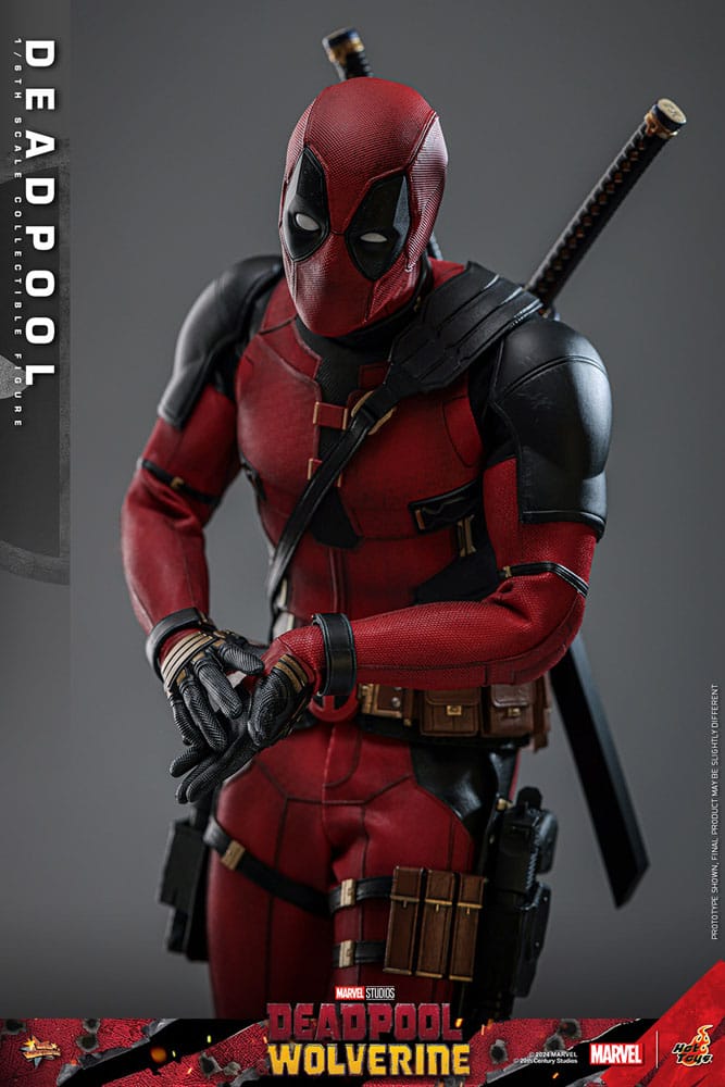 Deadpool &amp; Wolverine Movie Masterpiece Action Figure 1/6 Deadpool 31 cm