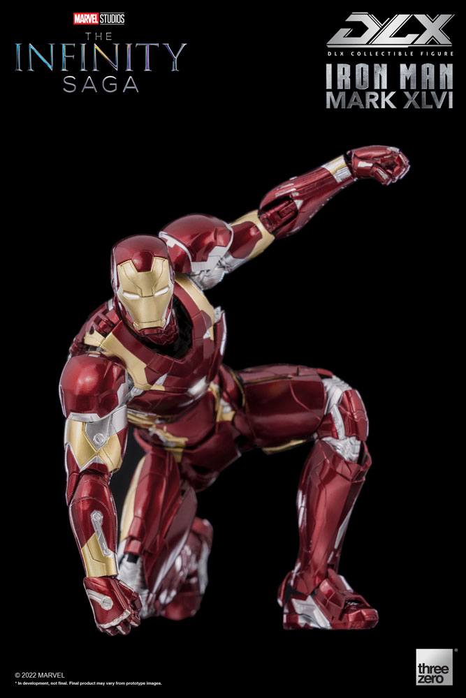 Infinity Saga DLX Action Figure 1/12 Iron Man Mark 46 17 cm