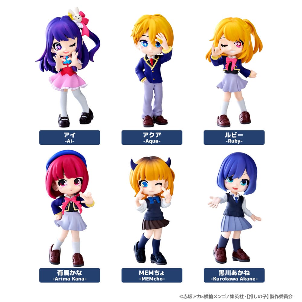 Oshi No Ko PalVerse PVC Figures 9 cm Assortment (6)