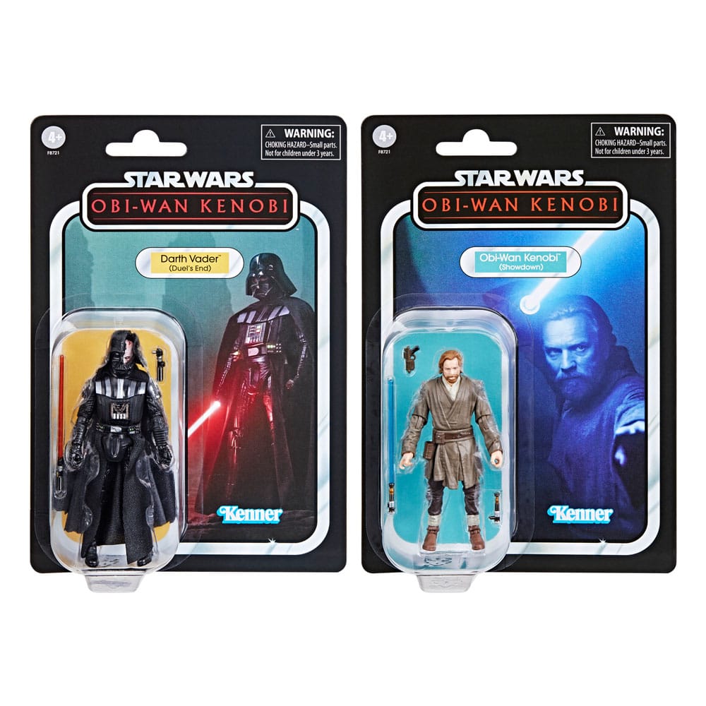 Star Wars: Obi-Wan Kenobi Vintage Collection Action Figure 2-Pack Darth Vader (Showdown) &amp; Obi-Wan Kenobi (Showdown) 10 cm