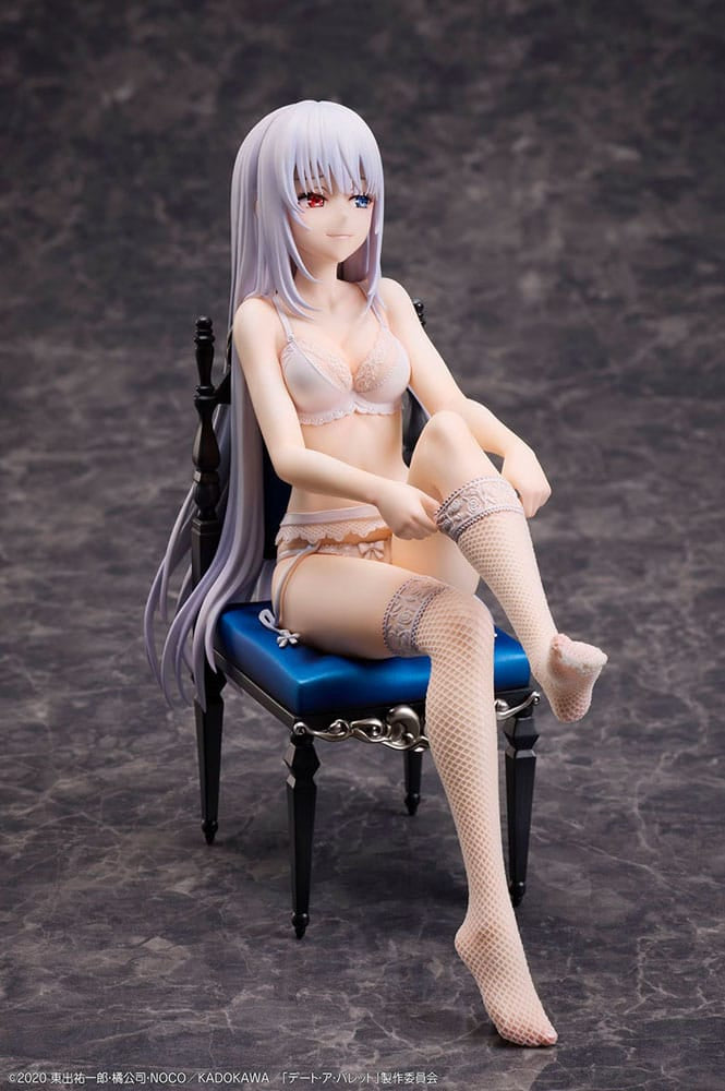 Date A Bullet PVC Statues 1/7 Kurumi Tokisaki &amp; White Queen 17 cm