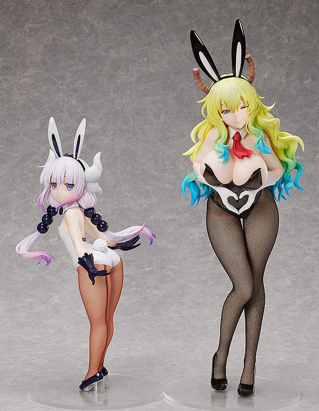 Miss Kobayashi&#39;s Dragon Maid PVC Statue 1/4 Lucoa: Bunny Ver. 48 cm