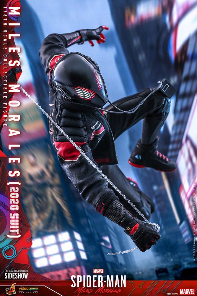 Marvel&#39;s Spider-Man: Miles Morales Video Game Masterpiece Action Figure 1/6Miles Morales (2020 Suit)