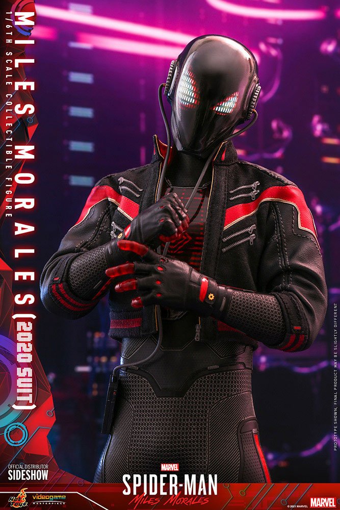 Marvel&#39;s Spider-Man: Miles Morales Video Game Masterpiece Action Figure 1/6Miles Morales (2020 Suit)