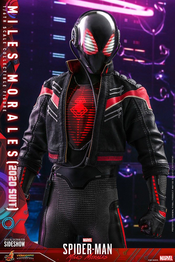 Marvel&#39;s Spider-Man: Miles Morales Video Game Masterpiece Action Figure 1/6Miles Morales (2020 Suit)