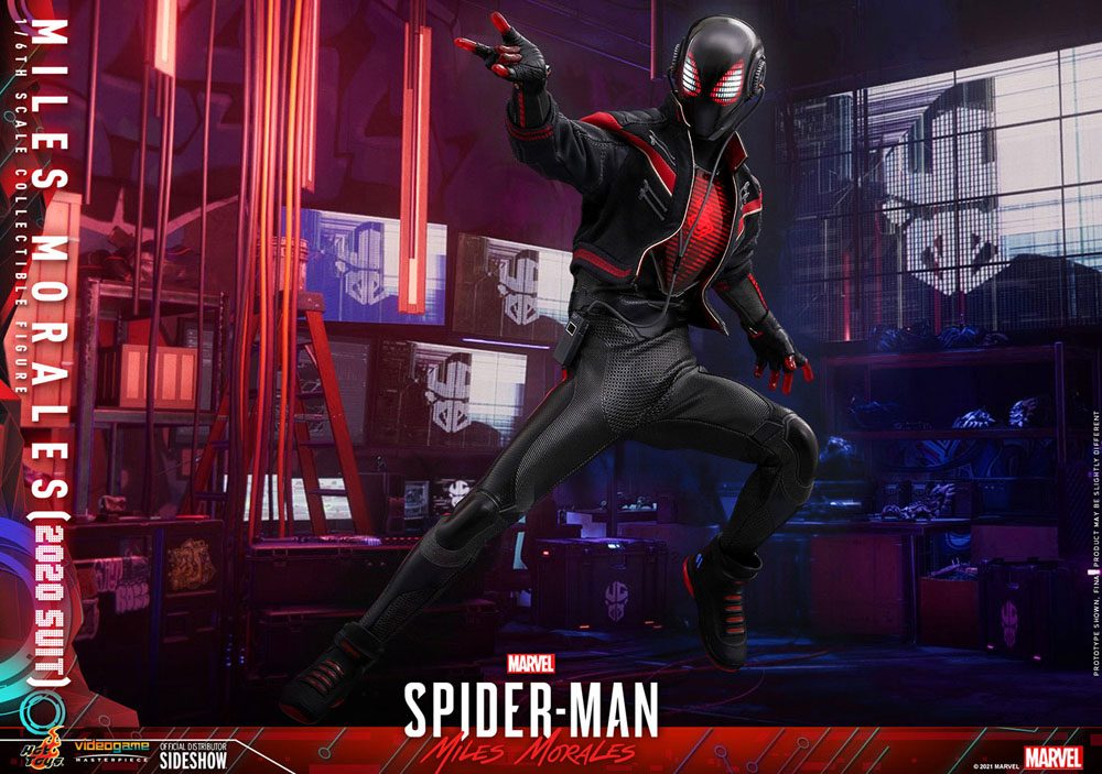 Marvel&#39;s Spider-Man: Miles Morales Video Game Masterpiece Action Figure 1/6Miles Morales (2020 Suit)