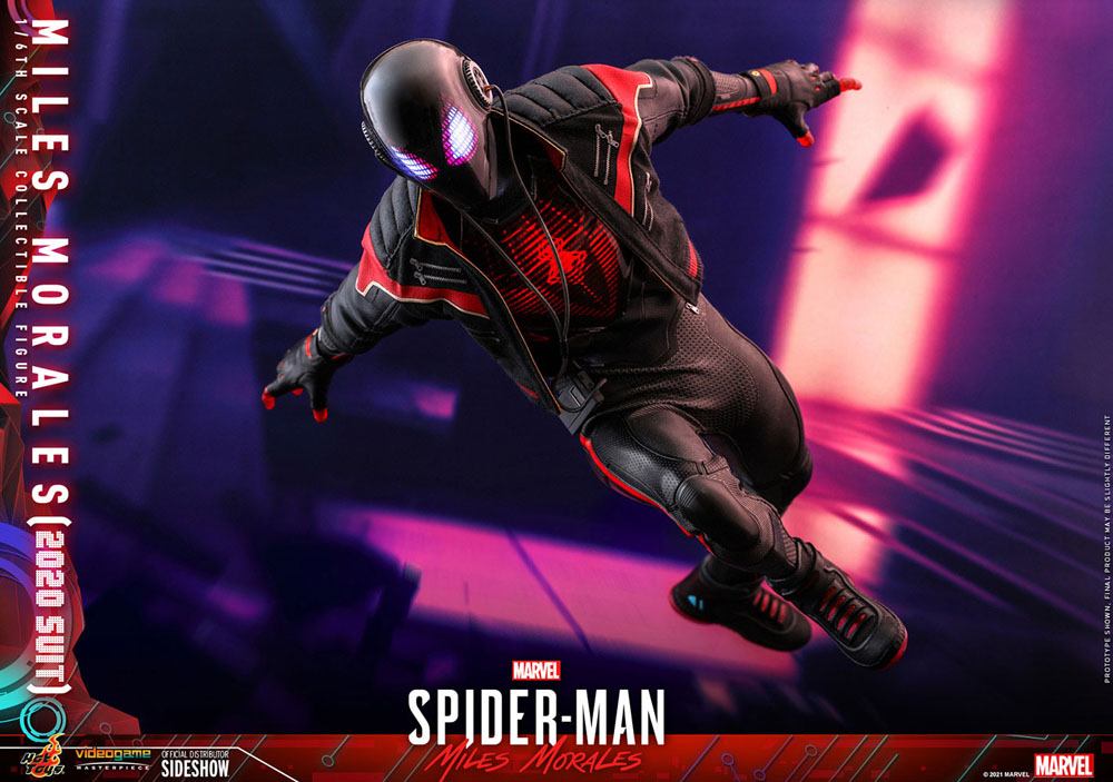 Marvel&#39;s Spider-Man: Miles Morales Video Game Masterpiece Action Figure 1/6Miles Morales (2020 Suit)