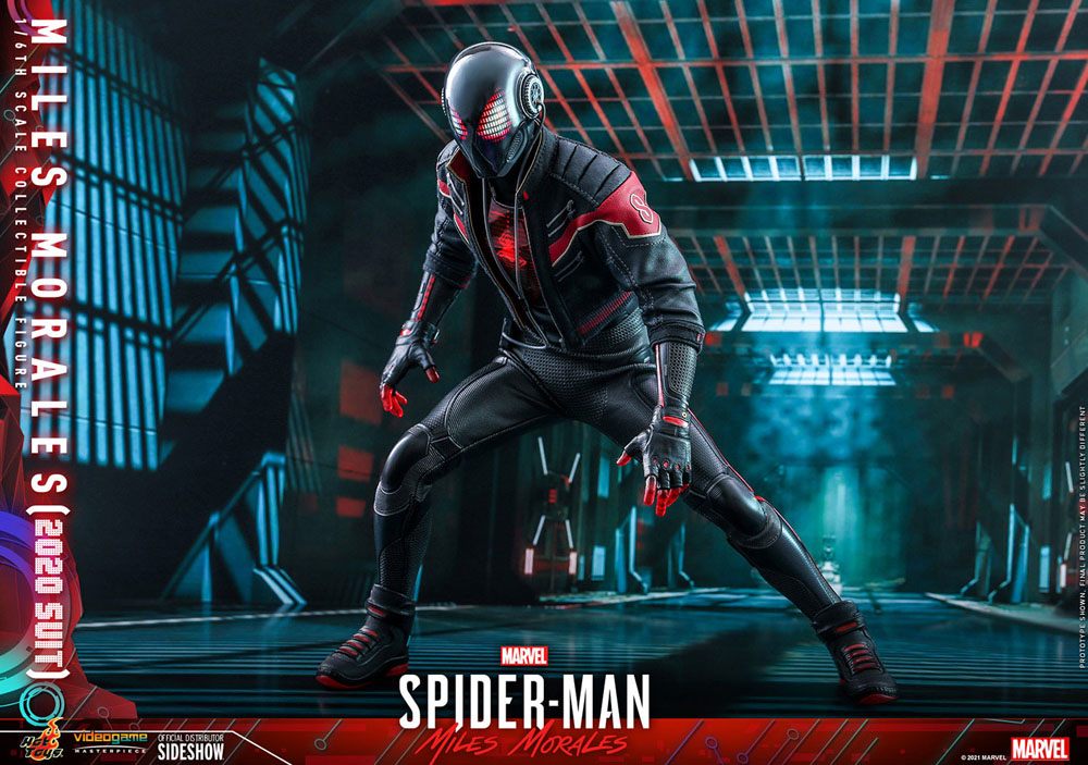 Marvel&#39;s Spider-Man: Miles Morales Video Game Masterpiece Action Figure 1/6Miles Morales (2020 Suit)