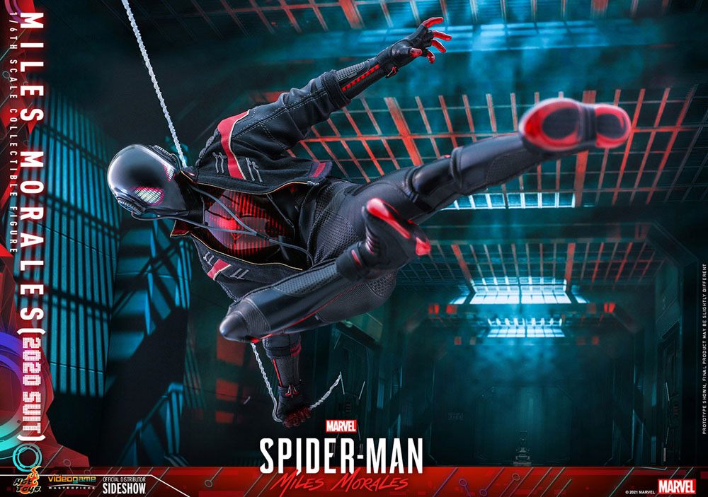 Marvel&#39;s Spider-Man: Miles Morales Video Game Masterpiece Action Figure 1/6Miles Morales (2020 Suit)