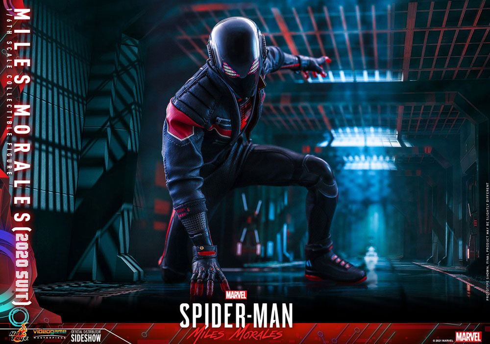 Marvel&#39;s Spider-Man: Miles Morales Video Game Masterpiece Action Figure 1/6Miles Morales (2020 Suit)