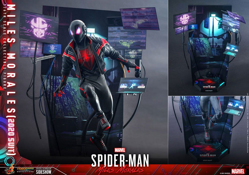 Marvel&#39;s Spider-Man: Miles Morales Video Game Masterpiece Action Figure 1/6Miles Morales (2020 Suit)