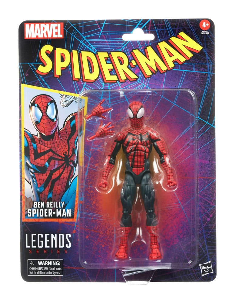 Spider-Man Marvel Legends Retro Collection Actionfigur Ben Reilly Spider-Man 15 cm