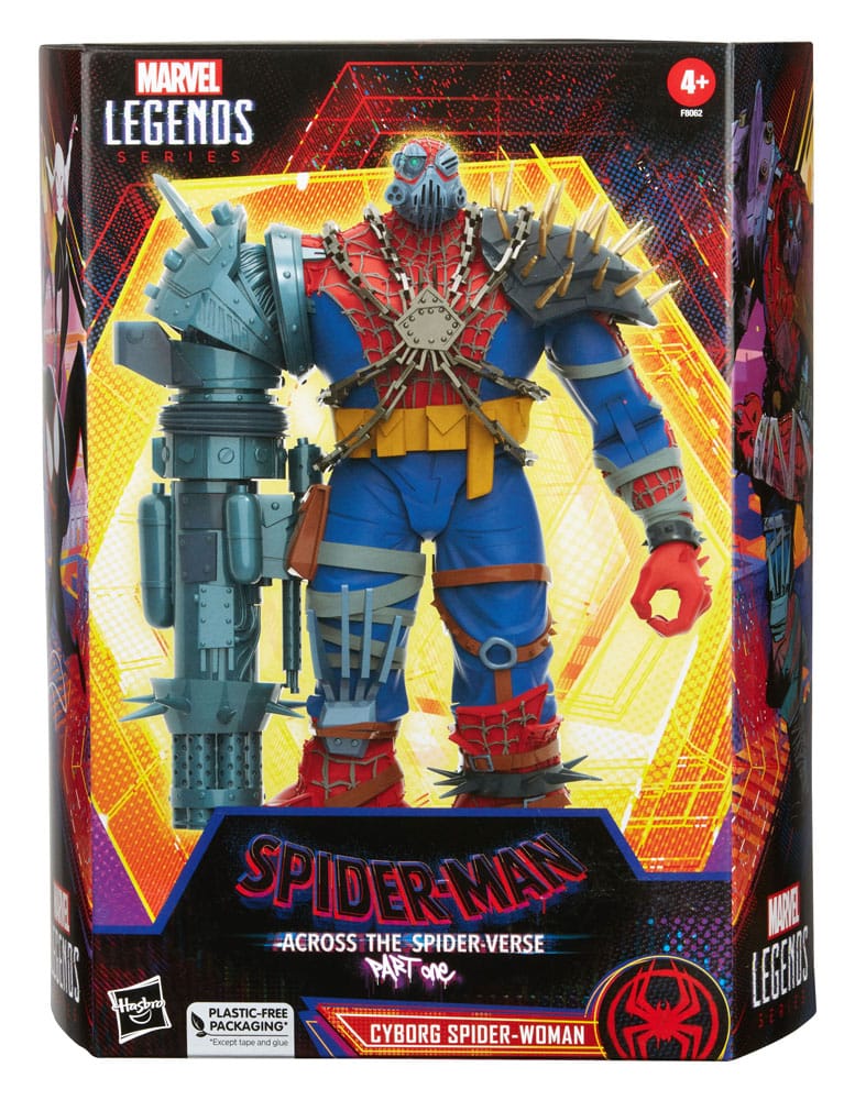 Spider-Man: Across the Spider-Verse Marvel Legends Deluxe Action Figure Cyborg Spider-Woman 15 cm