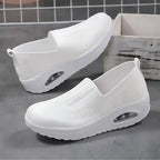 Amelie | Damskie buty typu slip-on z amortyzacją, ortopedyczne buty komfortowe | Rokishi | Czarny