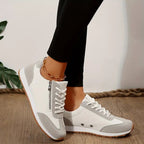 Beatrice | Damskie ortopedyczne buty trekkingowe, wspierające buty slip-on | Rokishi | Beżowy