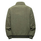 Blake | Męska kurtka, sztruksowa faktura, ciepły model | Rokishi | Khaki