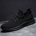 Dawid | Lekkie sneakersy męskie ze strukturą mesh, sportowe buty na codzień | Rokishi