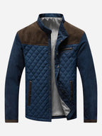 Edmund | Męski dopasowany blazer, elegancki blazer biznesowy | Rokishi | Brązowy