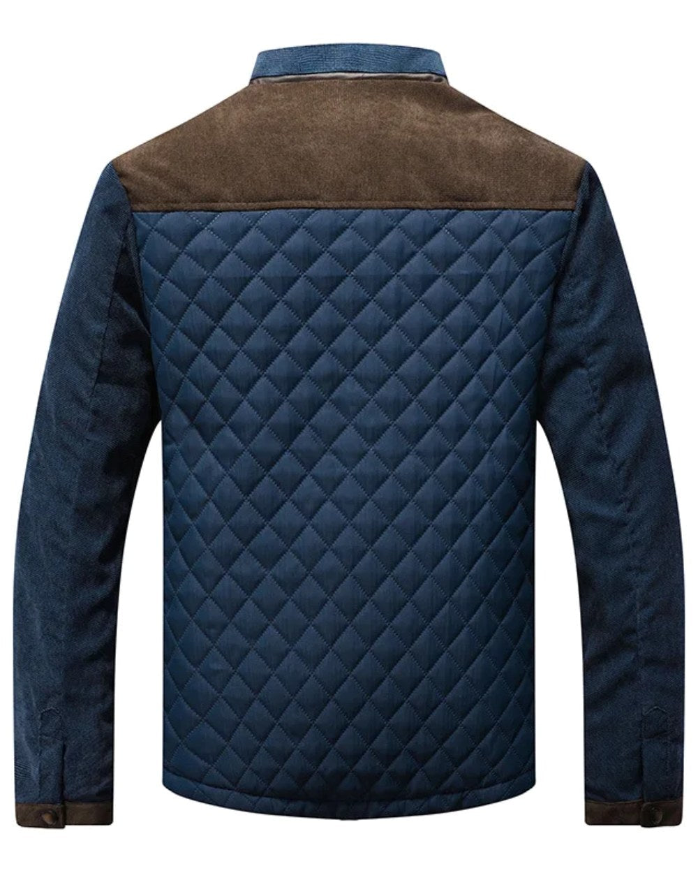Edmund | Męski dopasowany blazer, elegancki blazer biznesowy | Rokishi | Brązowy