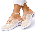 Julia | Damskie ortopedyczne sneakersy wsuwane, lekkie buty do chodzenia | Rokishi