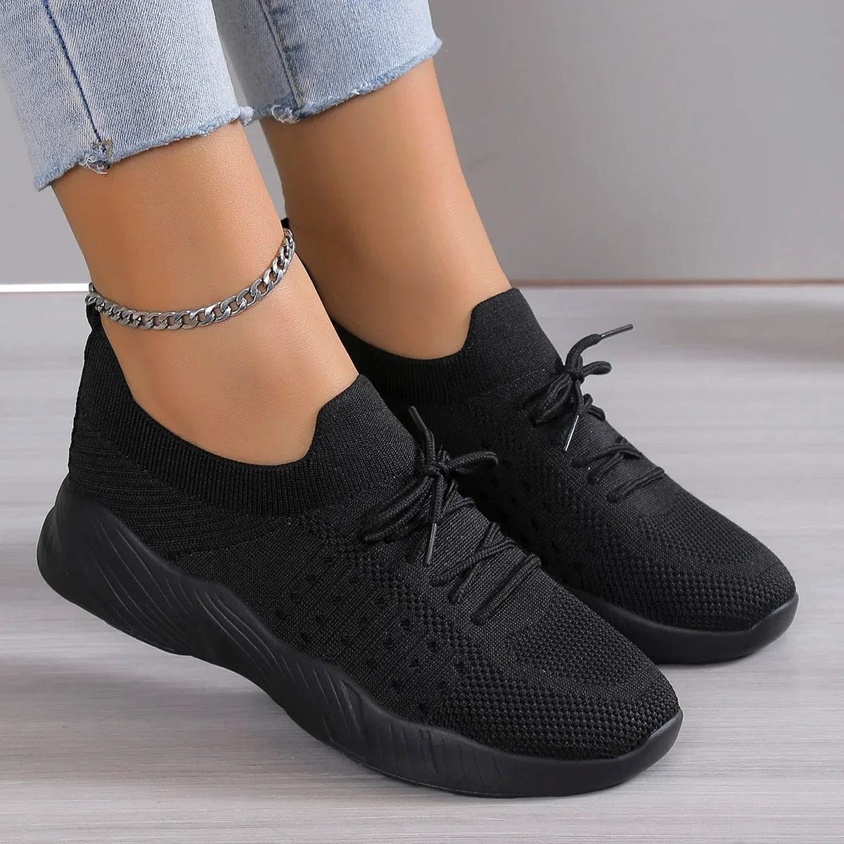 Esme | Damskie ortopedyczne buty typu slip-on | Rokishi | Błękitny