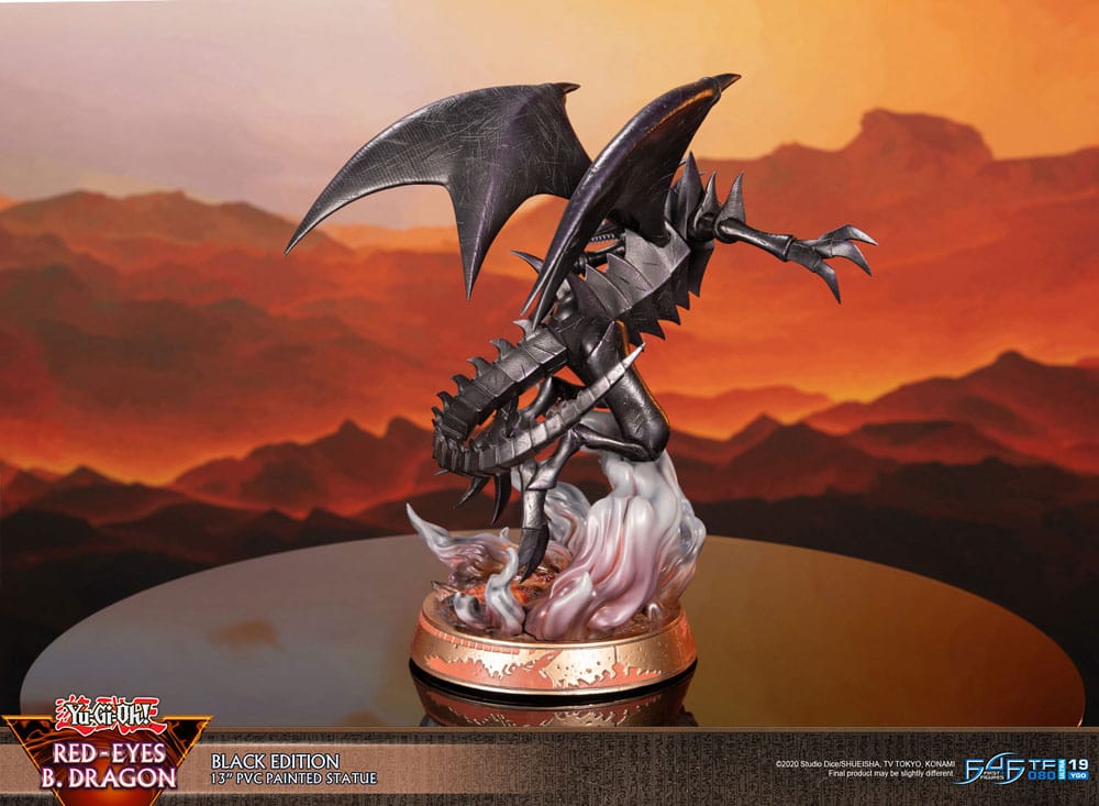 Yu-Gi-Oh! PVC Statue Red-Eyes B. Dragon Black Colour 33 cm