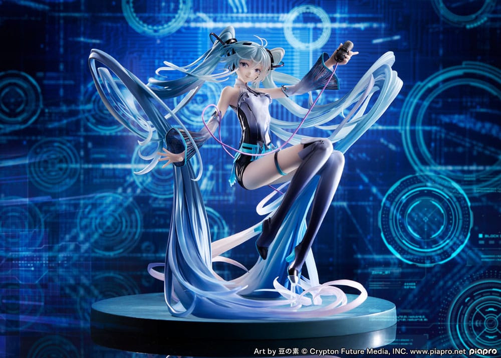 Hatsune Miku PVC Statue 1/7 Techno-Magic Ver. 25 cm