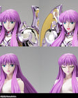 Saint Seiya Saint Cloth Myth Ex Action Figure Goddess Athena & Saori Kido 16 cm