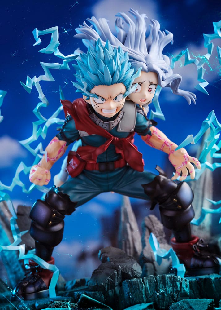 My Hero Academia Super Situation PVC Statue Izuku Midoriya &amp; Eri 23 cm