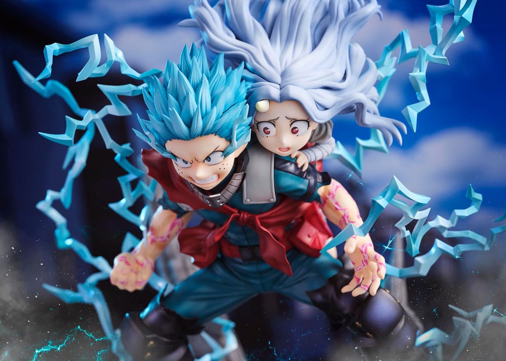 My Hero Academia Super Situation PVC Statue Izuku Midoriya &amp; Eri 23 cm