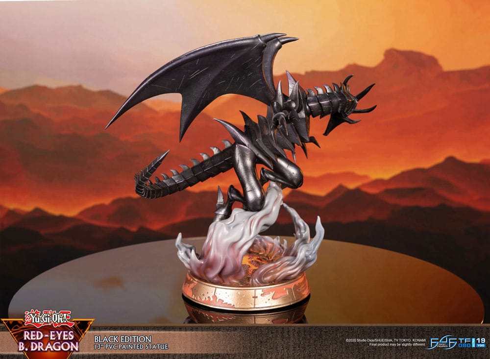 Yu-Gi-Oh! PVC Statue Red-Eyes B. Dragon Black Colour 33 cm