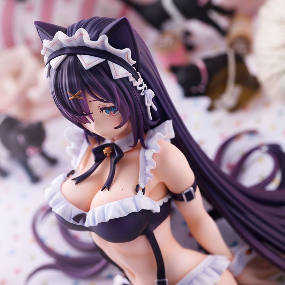 Original Character Statue PVC Cat Maid 15 cm