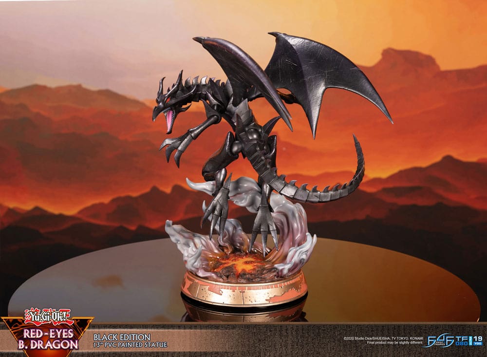 Yu-Gi-Oh! PVC Statue Red-Eyes B. Dragon Black Colour 33 cm