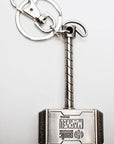 Marvel Comics Metal Keychain Thor Hammer