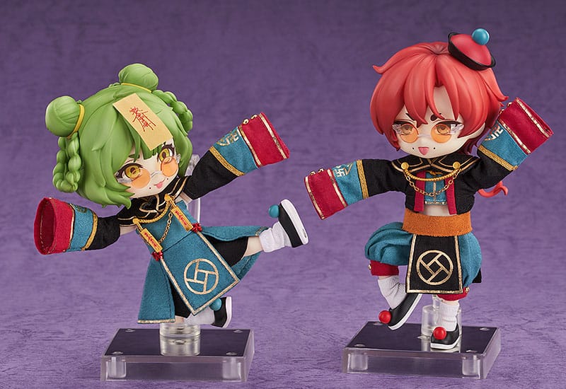 Original Character Nendoroid Doll Action Figure Chinese-Style Jiangshi Twins: Ginger 14 cm