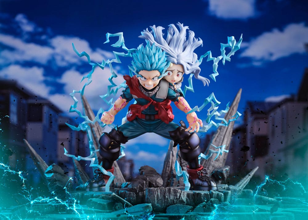 My Hero Academia Super Situation PVC Statue Izuku Midoriya &amp; Eri 23 cm