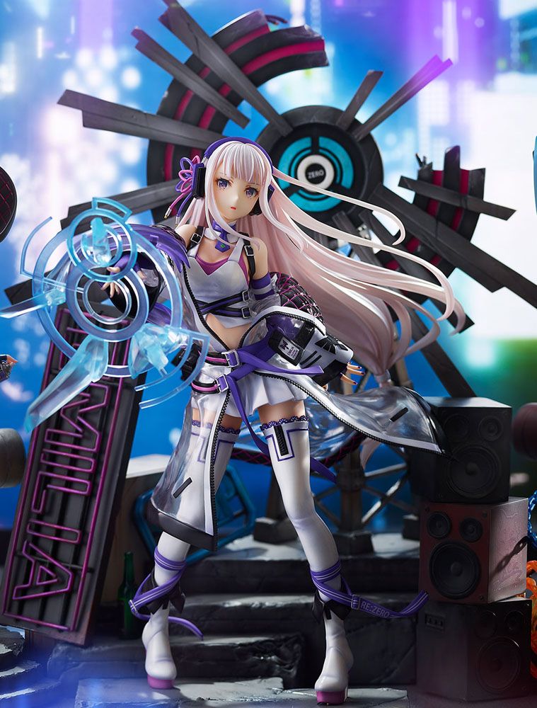 Re: Zero Starting Life in Another World Statue 1/7 Emilia Neon City Ver. 30 cm