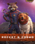 Guardians of the Galaxy Vol. 3 Movie Masterpiece Action Figuren 1/6 Rocket & Cosmo 16 cm