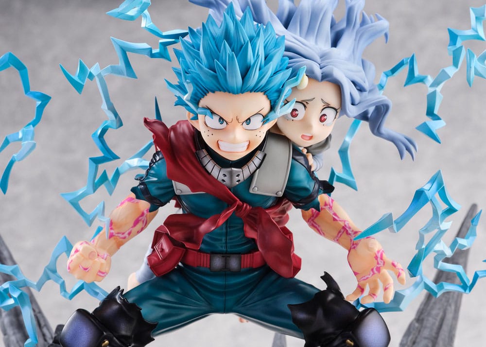 My Hero Academia Super Situation PVC Statue Izuku Midoriya &amp; Eri 23 cm