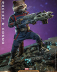 Guardians of the Galaxy Vol. 3 Movie Masterpiece Action Figuren 1/6 Rocket & Cosmo 16 cm