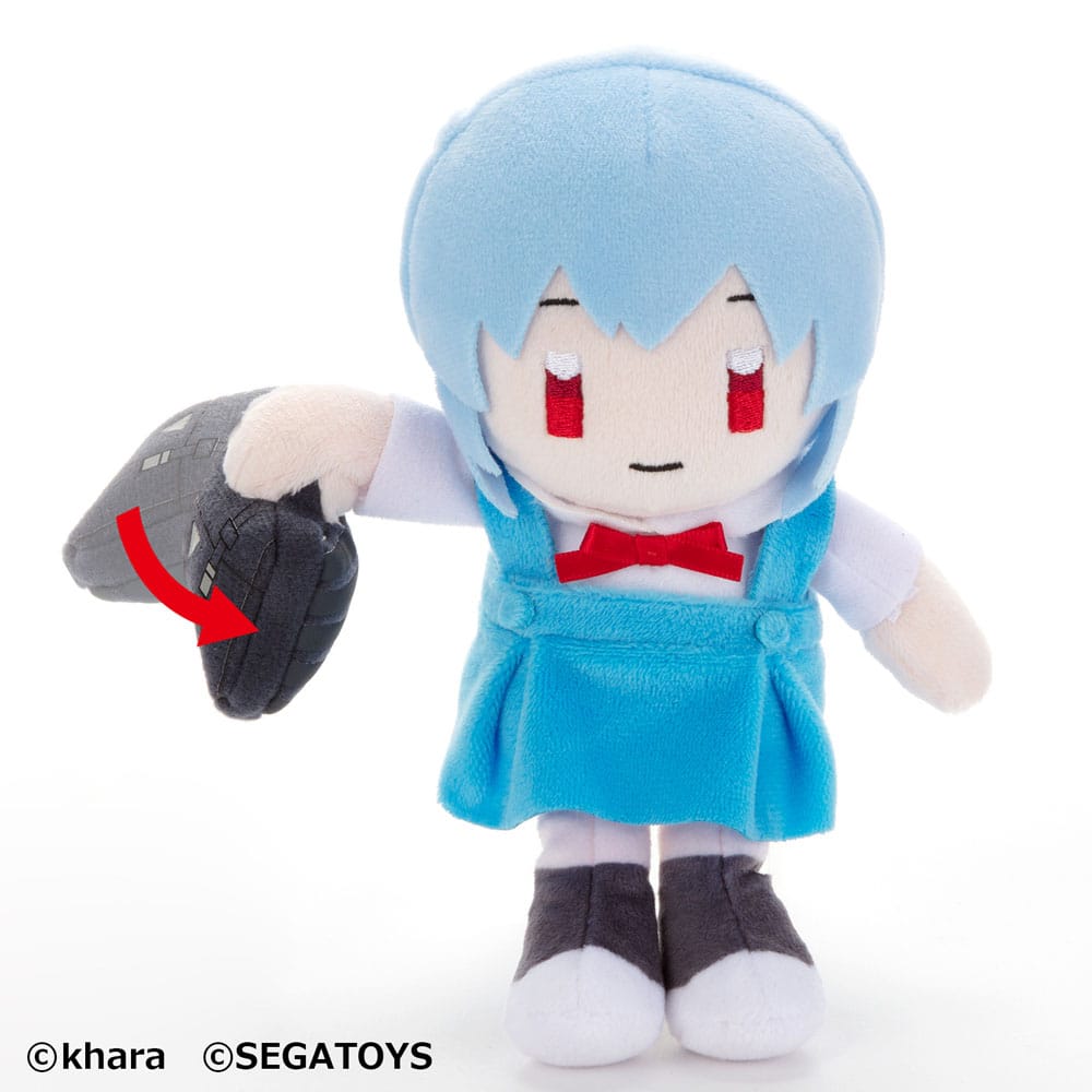 Neon Genesis Evangelion Plush Figure Rei Ayanami 20 cm